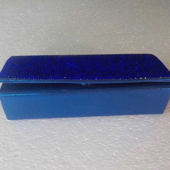 BLUE EVENING SPARKLY BAG - Picture 8 of 8